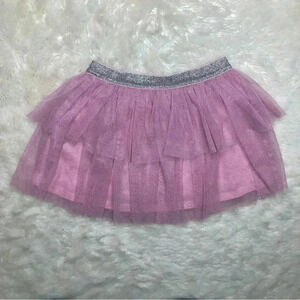 Joe Fresh Skirt Mesh  Sparkly Pink Size 3T